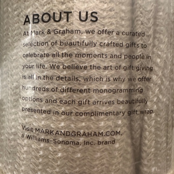 Mark & Graham Colorblock Throw - Picture 3 of 3